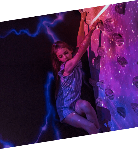 laser quest derby climbing wall image 3